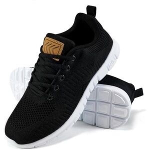 ⚡Women Black 3D Mesh Upper Comfortable Lightweight Breathable Walking Sneaker